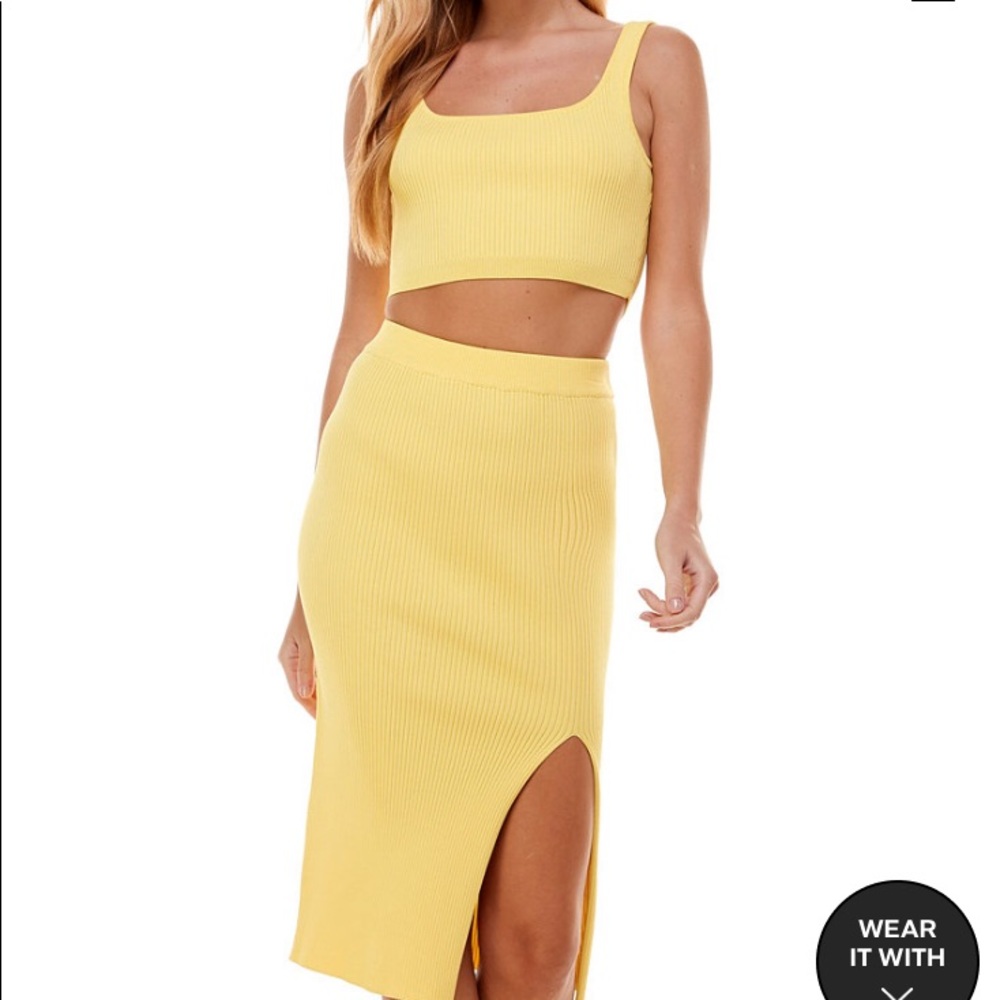 Bebe brand new dress set Small